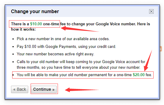 Google Voice永久号