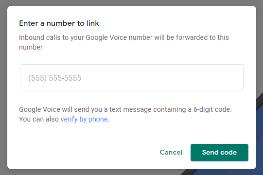 申请Google Voice号码