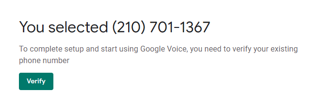 Google Voice注册