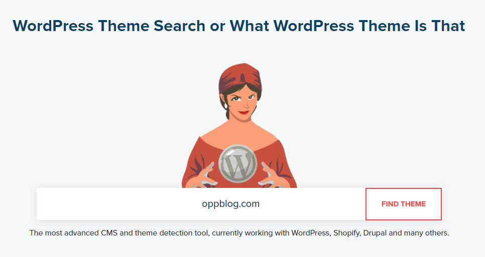 查看Wordpress网站用了哪个模板主题